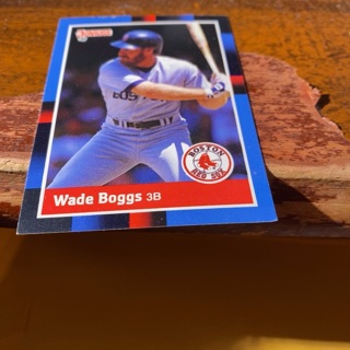 1988 donruss wade Boggs baseball card 