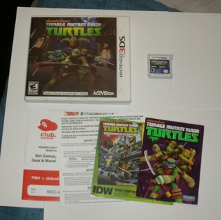 3ds NICKELODEON TEENAGE MUTANT NINJA TURTLES 