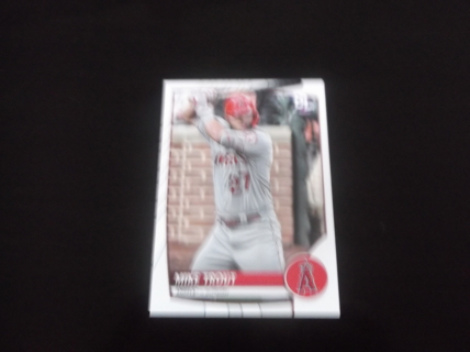 mlb  2023 Topps Big League   Mike Trout   card  #  27 Los Angeles Angels