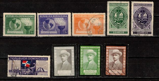 Dominican Republic Commemoratives 1938-39