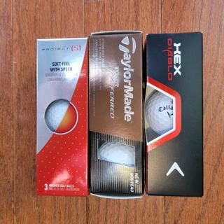 Brand New Golf Balls Stocking Stuffer, Gift Calloway, Taylor Made...