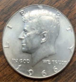 40% Silver Kennedy half