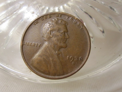 (US-54): 1938-D Penny