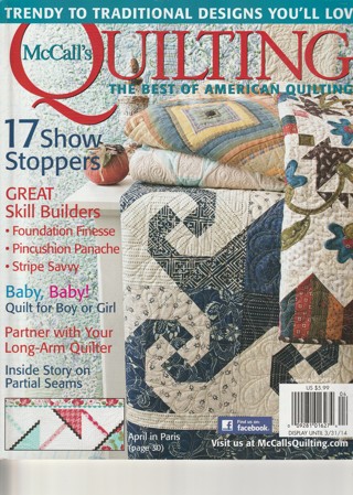 Quilting Magazine: McCall's Quilting: March/April 2014