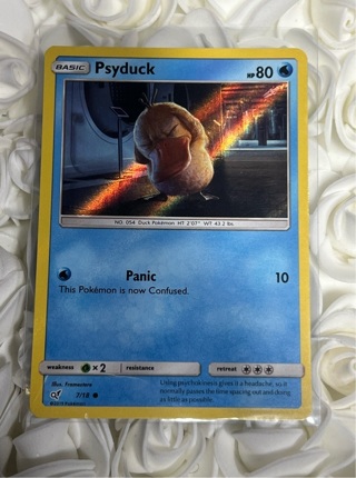 Psyduck 7/18 Detective Pikachu Pokémon TCG