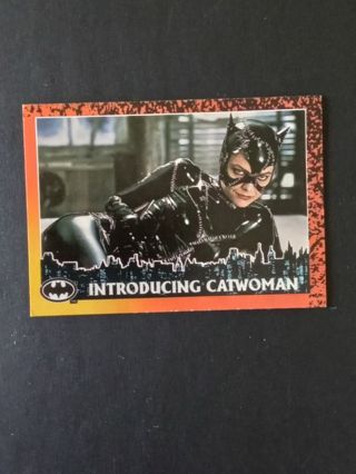 Two Batman Returns Trading Cards
