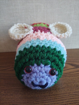Hand Crocheted Amigurumi Bee