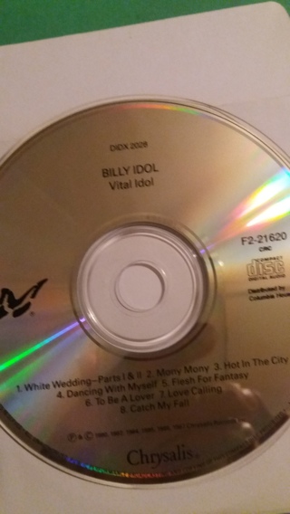 cd billy idol vital idol free shipping