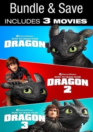 HOW TO TRAIN YOUR DRAGON 3 FILM BUNDLE HD MOVIES ANYWHERE CODE ONLY (PORTS)
