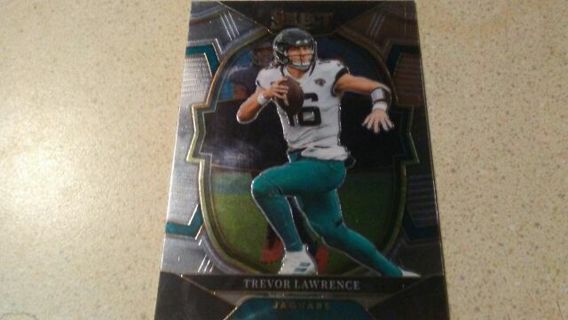 2022 PANINI SELECT TREVOR LAWRENCE JACKSONVILLE JAGUARS FOOTBALL CARD# 41