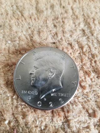 2022 D KENNEDY HALF DOLLAR COIN