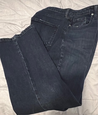 New: Size 12 NEW DAY Distressed Deep Blue Jeans. Will Be Sent Priority 3Day Mail