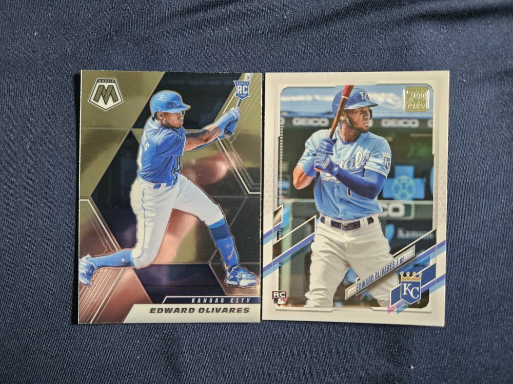 Free: Two Edward Olivares Rookie Cards