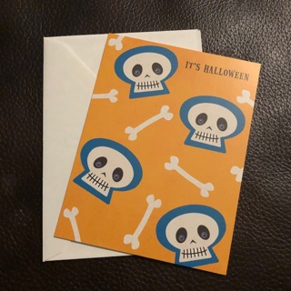 Halloween Card w/Envelope