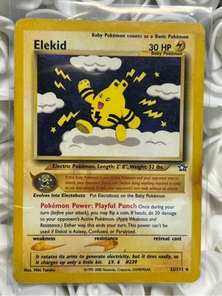 Pokémon TCG Elekid 22/111 