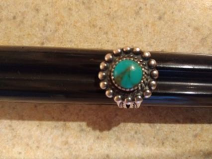 Silver and Turquoise Ring!