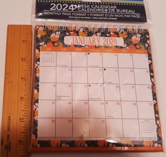 2024 stand-up Desk Calendar
