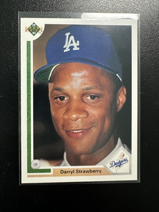 Darryl Strawberry 1991 Upper Deck #245 Base Card