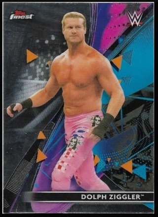 2021 WWE Topps Finest Chrome - Dolph Ziggler Card #51 NM