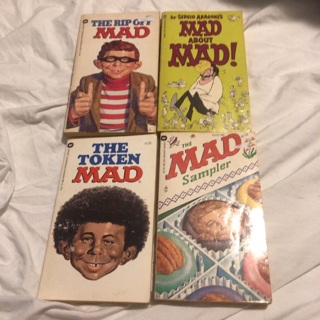 Four Vintage MAD Books