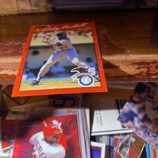 1990 donruss all star Kirby Puckett baseball card 