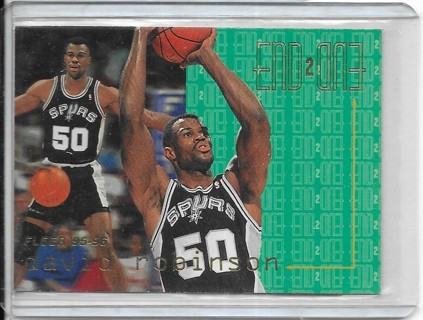 David Robinson 1995-96 Fleer End 2 End #17