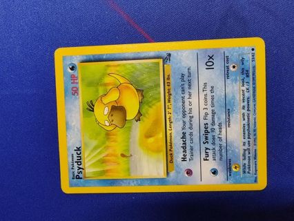 Pokemon Fossil Set Psyduck 53/62