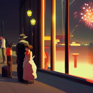 Listia Digital Collectible: Watching the Fireworks on 4th of July