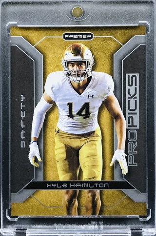 Kyle Hamilton RC - 2022 Pro Picks Premier Rookies #PP-46 - Notre Dame Fighting Irish [AA135]