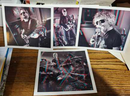 3D Chickenfoot CD inserts