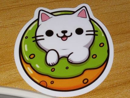 Cat Cute new 1⃣ vinyl sticker no refunds regular mail only Very nice these are all nice