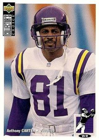 Tradingcard - NFL - 1994 Collector's Choice #332 - Anthony Carter - Minnesota Vikings