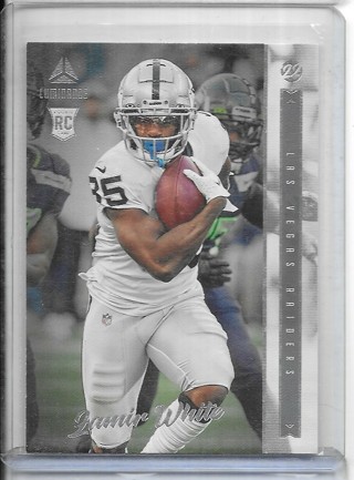 Zamir White 2022 Chronicles Luminance #210 Rookie Card