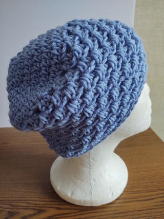 Hand Crocheted Slouch Hat 