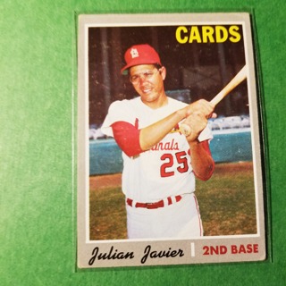 1970 - TOPPS BASEBALL CARD NO. 415 - JULIAN JAVIER - CARDINALS