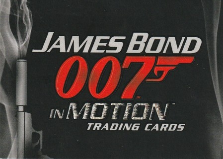 2008 Rittenhouse James Bond 007: In Motion Promo Card