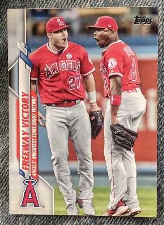 MIKE TROUT * JUSTIN UPTON