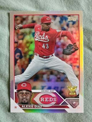 2023 Topps Rainbow Foil Alexis Diaz