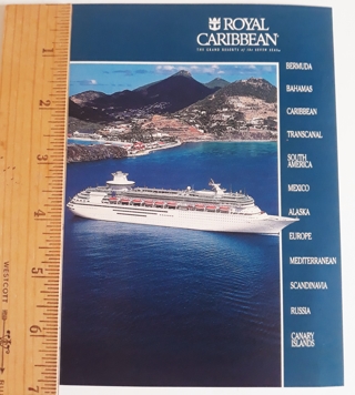 Royal Caribbean Cruise Ship Postcard