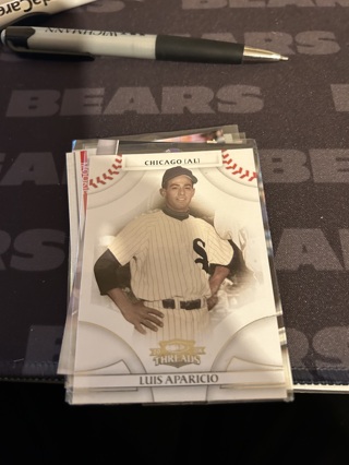 2008 donruss threads luis aparicio