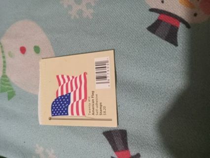 1 New Never Used 2007 American Flag Postage Stamp