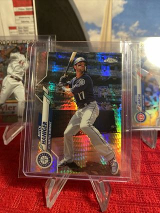 2020 Topps Chrome Prizm Refractor #37 Mitch Haniger