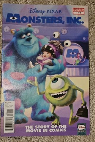 Disney Pixar "Monsters, Inc" Comic Book