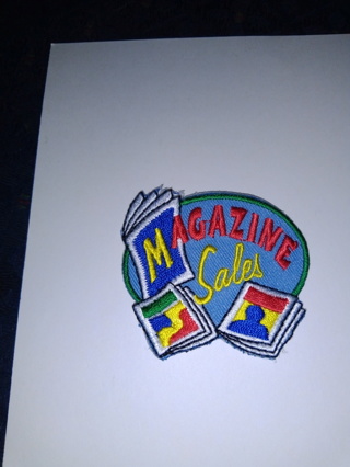 Magazine Sales Iron-on Patch