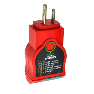 Electrical Receptacles Outlet Socket Circuit Tester