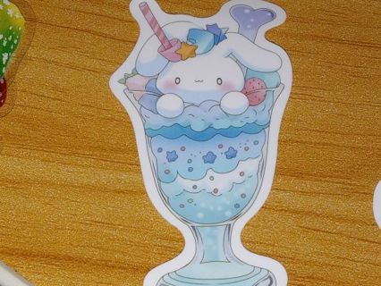 Kawaii Cute one nice vinyl sticker no refunds regular mail only Very nice quality!