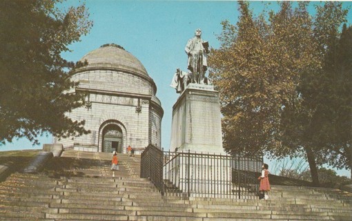 Vintage Unused Postcard: e: McKinley Monument, Canton, OH