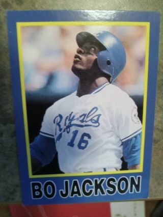 1990 BIG LEAGUE BO JACKSON KANSAS CITY ROYALS BASEBALL CARD