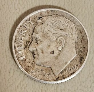 1946 Roosevelt Silver Dime