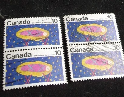 4 stamps from Canada